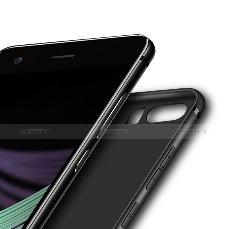 Funda Silicona Ultrafina Goma S12 para Huawei Honor 9 Premium Negro