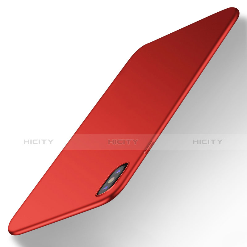 Funda Silicona Ultrafina Goma S14 para Apple iPhone Xs Max Rojo