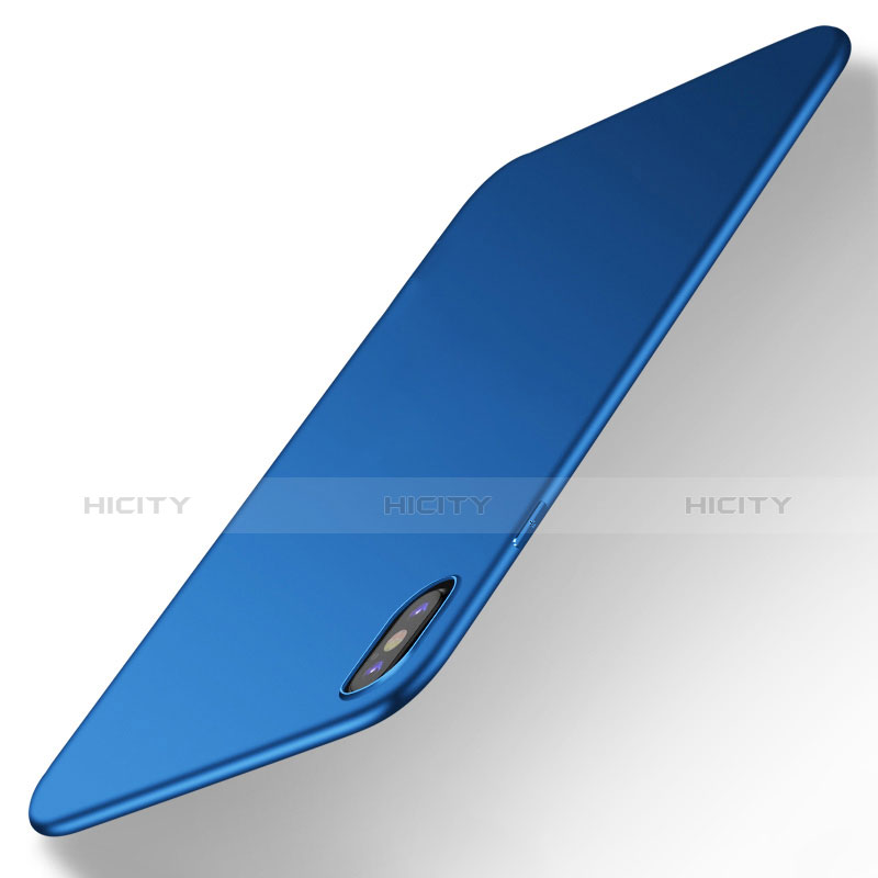 Funda Silicona Ultrafina Goma S16 para Apple iPhone X Azul