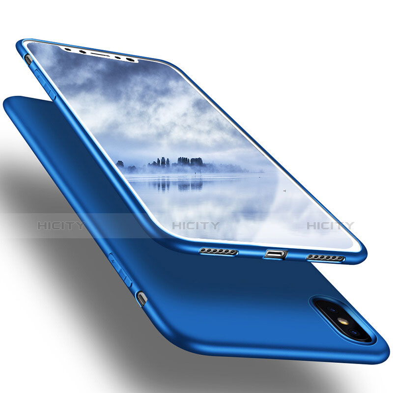 Funda Silicona Ultrafina Goma S16 para Apple iPhone Xs Max Azul