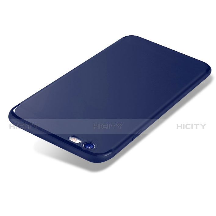 Funda Silicona Ultrafina Goma U11 para Apple iPhone 6S Azul