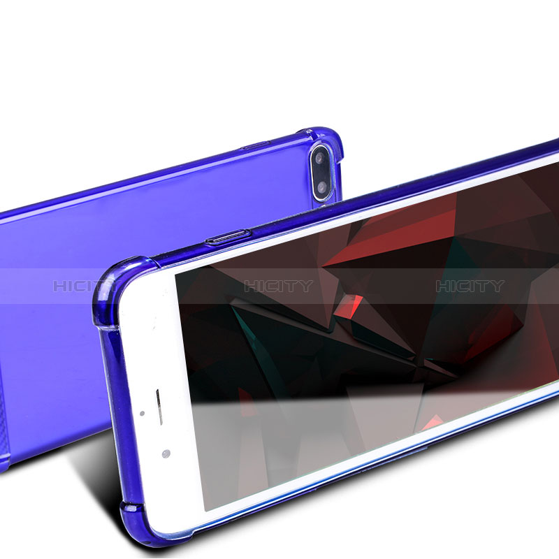 Funda Silicona Ultrafina Goma Z11 para Apple iPhone 8 Plus Azul