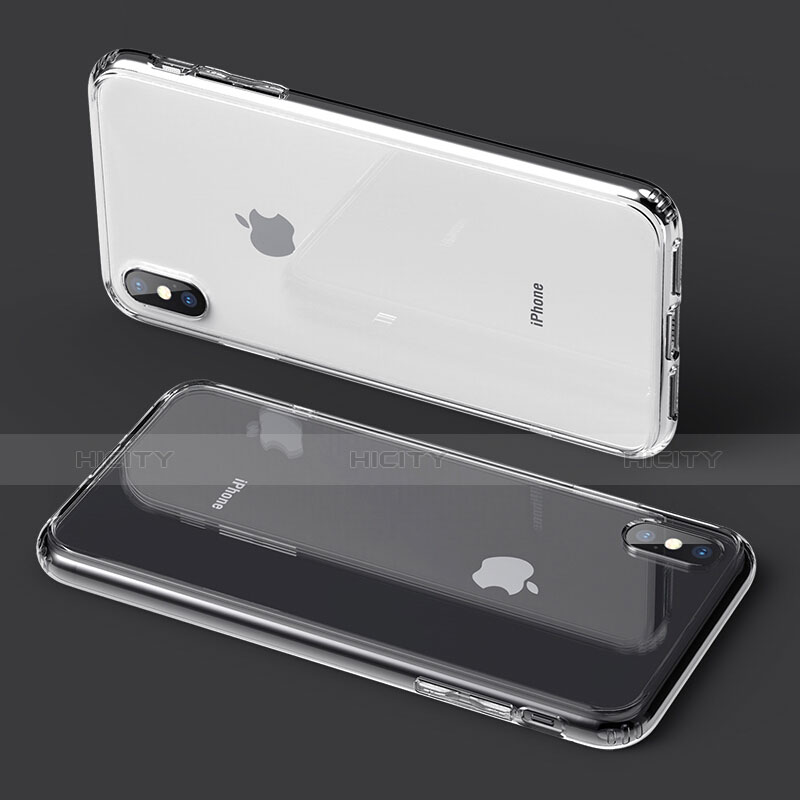 Funda Silicona Ultrafina Transparente C21 para Apple iPhone X Claro
