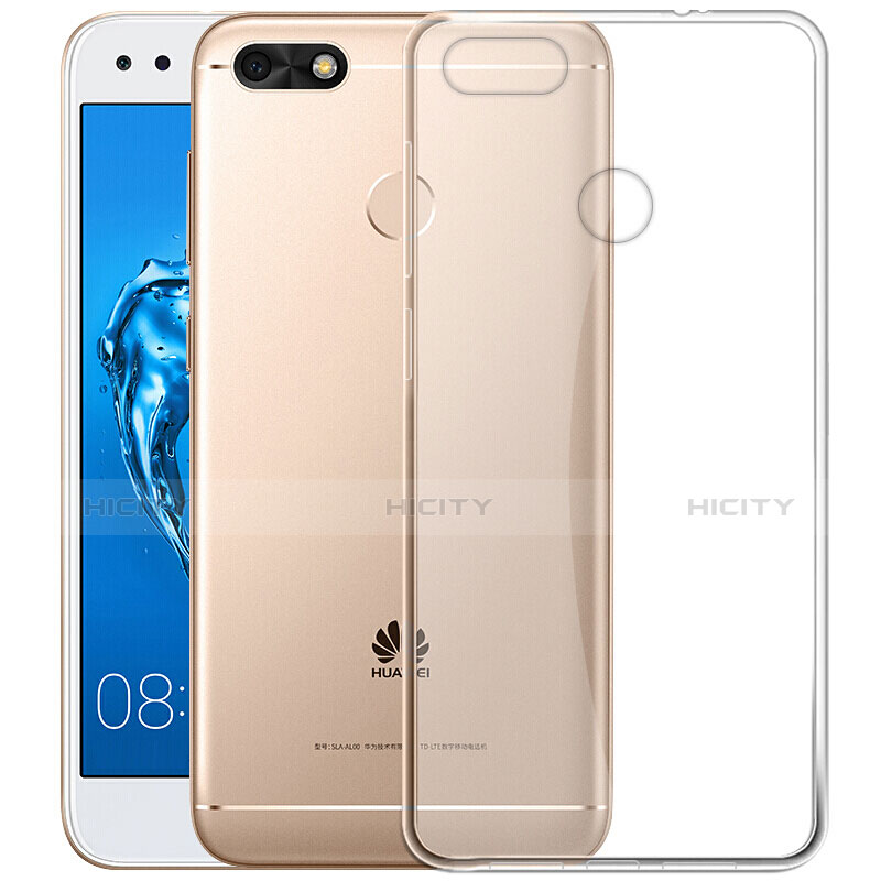 Funda Silicona Ultrafina Transparente Carcasa Gradiente para Huawei Y6 Pro (2017)