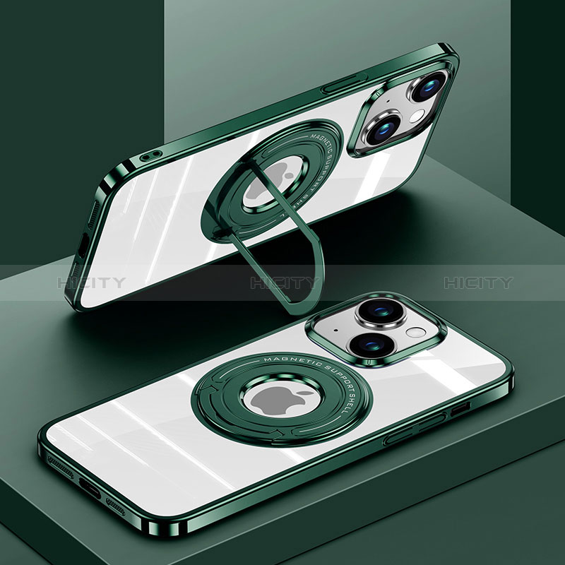 Funda Silicona Ultrafina Transparente con Mag-Safe Magnetic AC1 para Apple iPhone 13