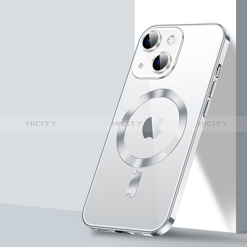 Funda Silicona Ultrafina Transparente con Mag-Safe Magnetic LD2 para Apple iPhone 13