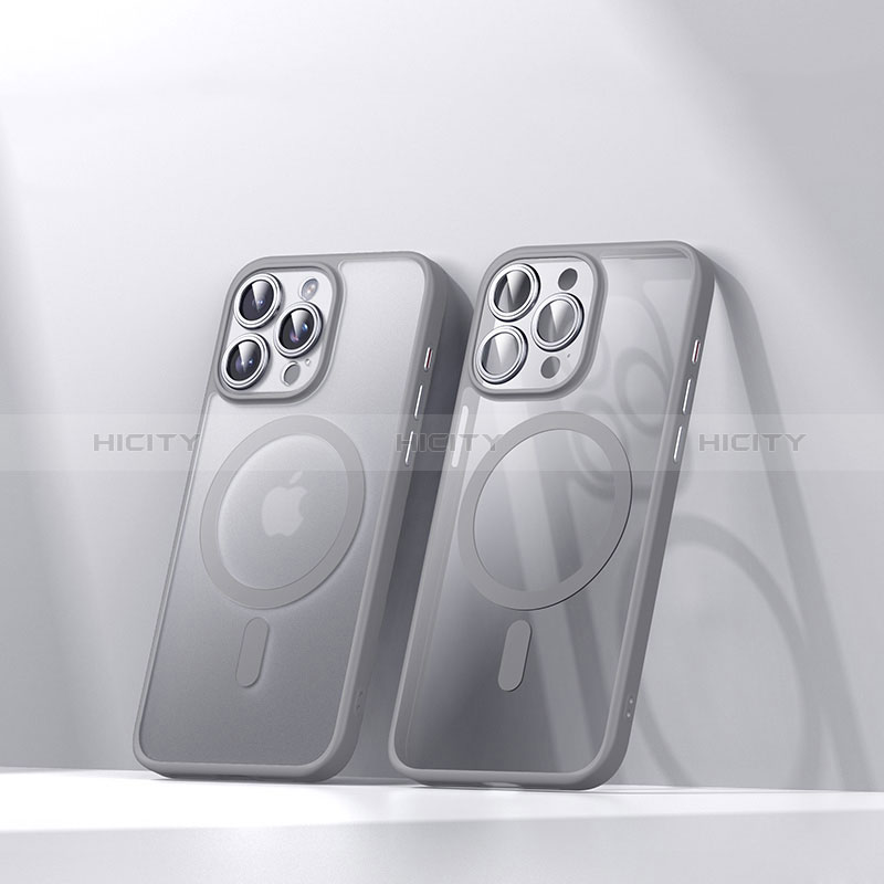 Funda Silicona Ultrafina Transparente con Mag-Safe Magnetic LD4 para Apple iPhone 14 Pro