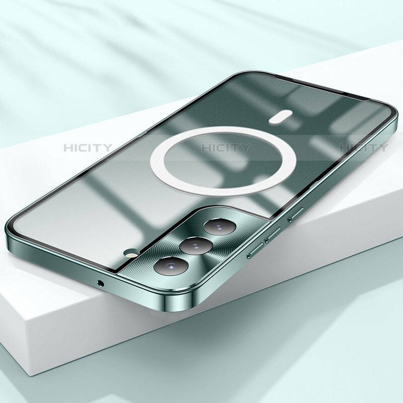 Funda Silicona Ultrafina Transparente con Mag-Safe Magnetic para Samsung Galaxy S21 FE 5G