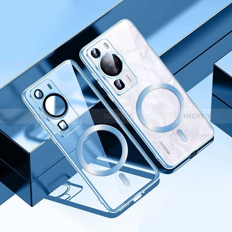 Funda Silicona Ultrafina Transparente con Mag-Safe Magnetic S01 para Huawei P60