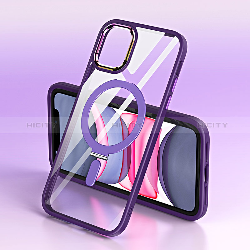 Funda Silicona Ultrafina Transparente con Mag-Safe Magnetic SD1 para Apple iPhone 11