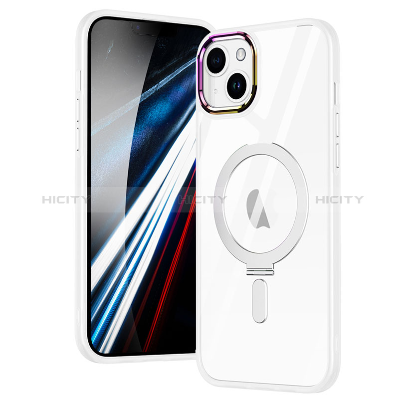 Funda Silicona Ultrafina Transparente con Mag-Safe Magnetic SD1 para Apple iPhone 13