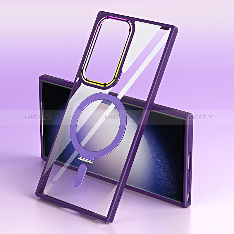 Funda Silicona Ultrafina Transparente con Mag-Safe Magnetic SD1 para Samsung Galaxy S23 Ultra 5G