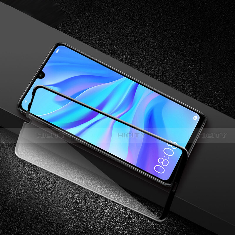 Funda Silicona Ultrafina Transparente con Protector de Pantalla para Huawei P30 Lite XL Claro