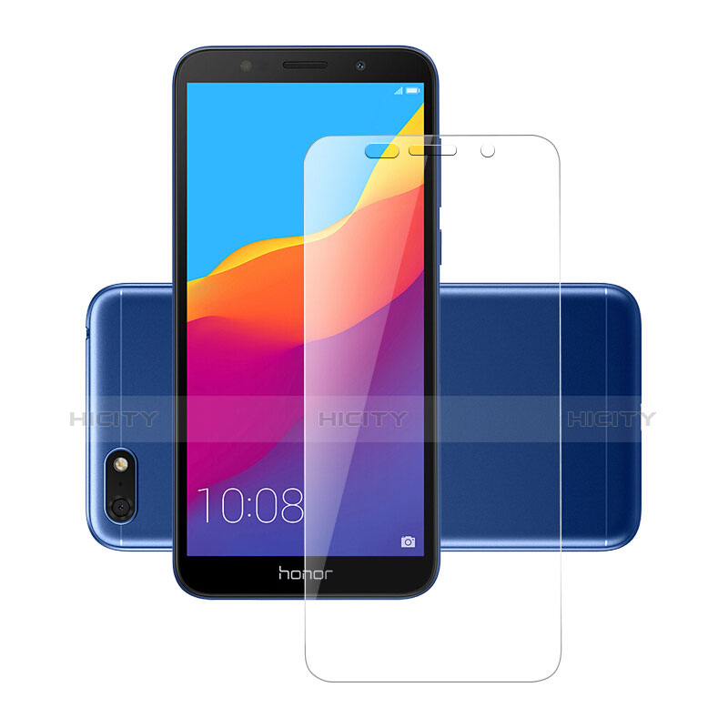 Funda Silicona Ultrafina Transparente con Protector de Pantalla para Huawei Y5 (2018) Claro