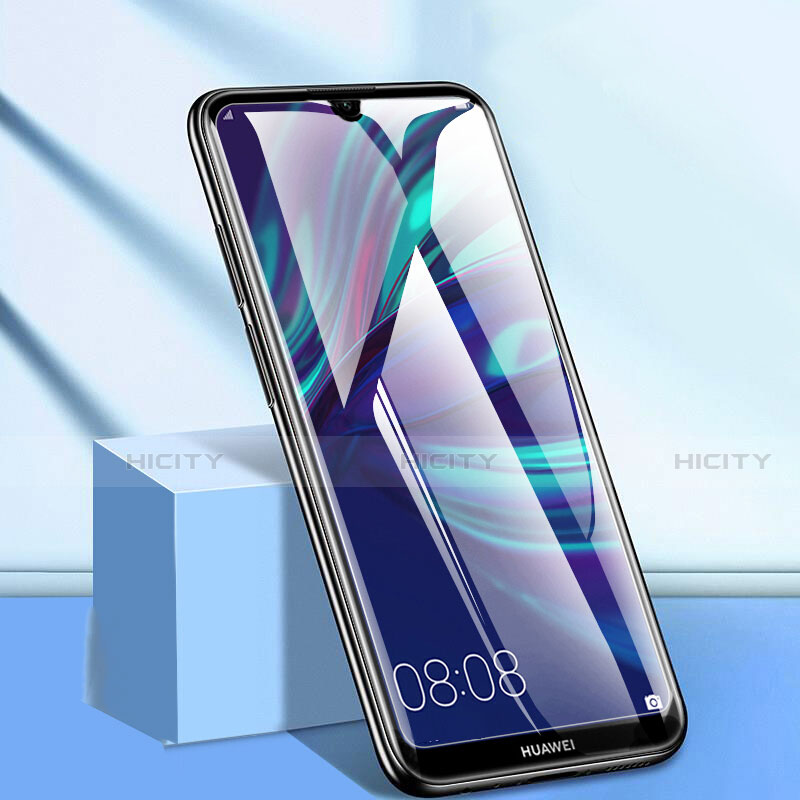 Funda Silicona Ultrafina Transparente con Protector de Pantalla para Huawei Y7 (2019) Claro