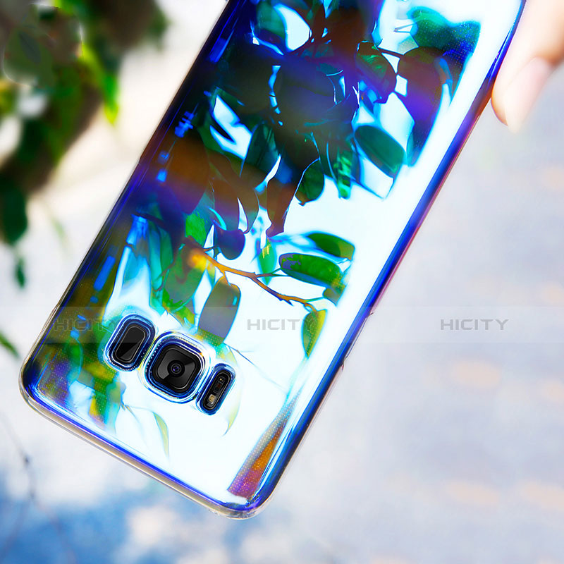 Funda Silicona Ultrafina Transparente Gradiente para Samsung Galaxy S8 Multicolor