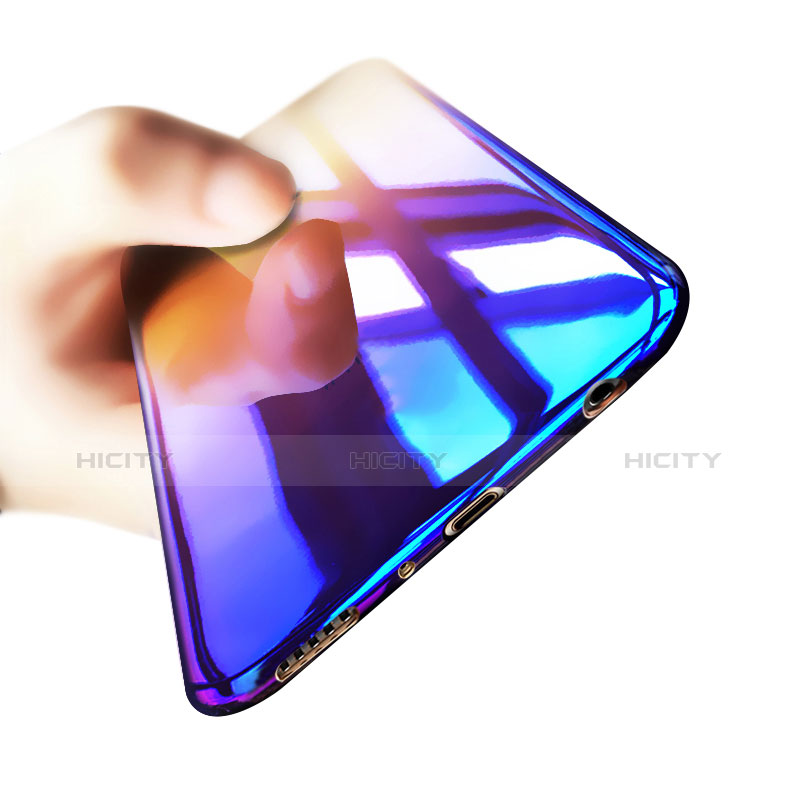 Funda Silicona Ultrafina Transparente Gradiente para Samsung Galaxy S8 Plus Multicolor