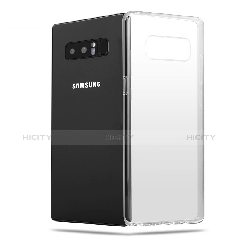 Funda Silicona Ultrafina Transparente H03 para Samsung Galaxy Note 8 Duos N950F Claro