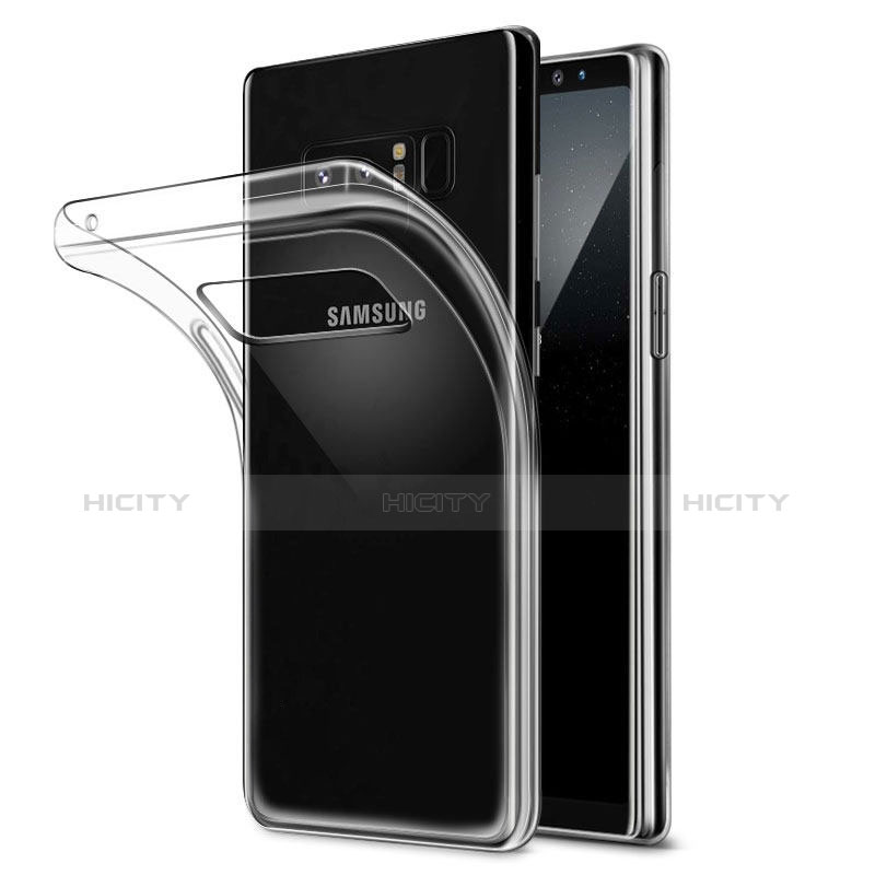 Funda Silicona Ultrafina Transparente H04 para Samsung Galaxy Note 8 Duos N950F Claro