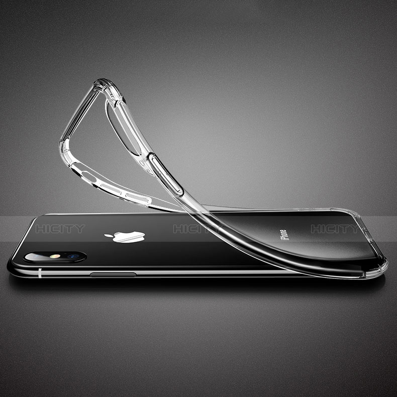 Funda Silicona Ultrafina Transparente HC01 para Apple iPhone Xs Max Claro