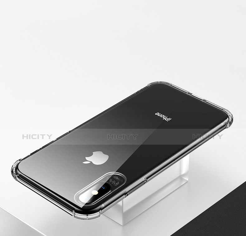Funda Silicona Ultrafina Transparente HC02 para Apple iPhone Xs Max Claro