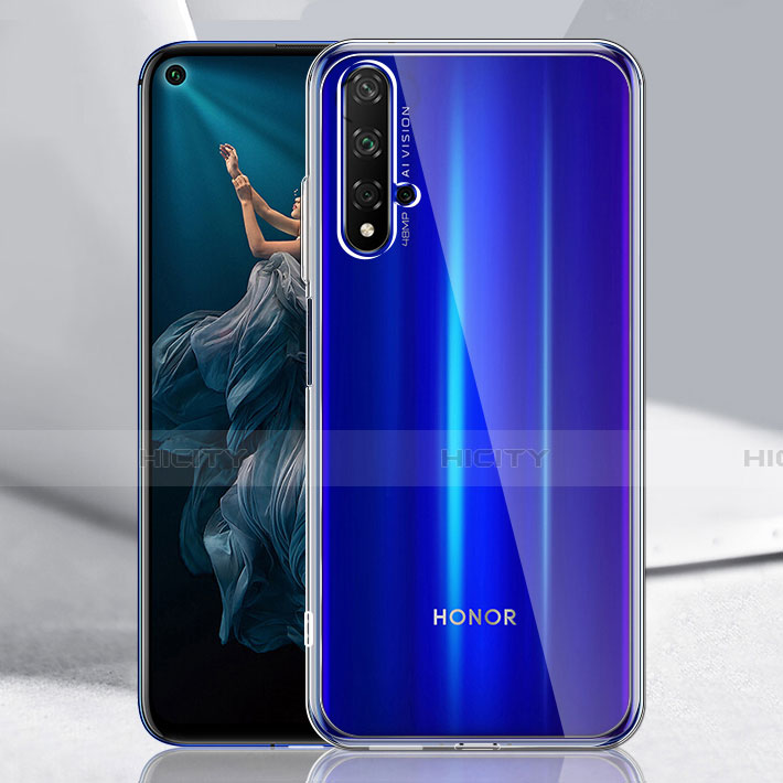 Funda Silicona Ultrafina Transparente K01 para Huawei Honor 20 Claro