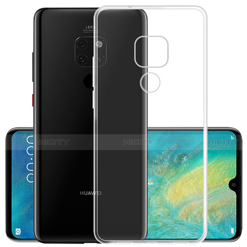 Funda Silicona Ultrafina Transparente K01 para Huawei Mate 20 X 5G Claro