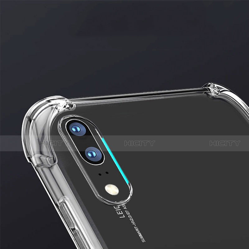 Funda Silicona Ultrafina Transparente K01 para Huawei P20 Claro