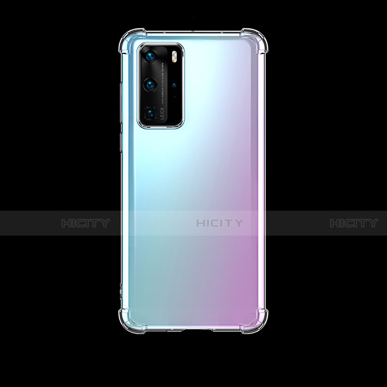 Funda Silicona Ultrafina Transparente K01 para Huawei P40 Pro Claro