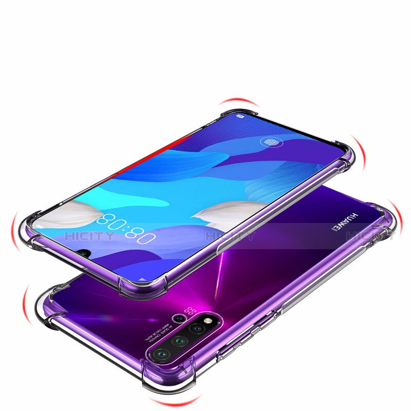 Funda Silicona Ultrafina Transparente K02 para Huawei P20 Lite (2019) Claro