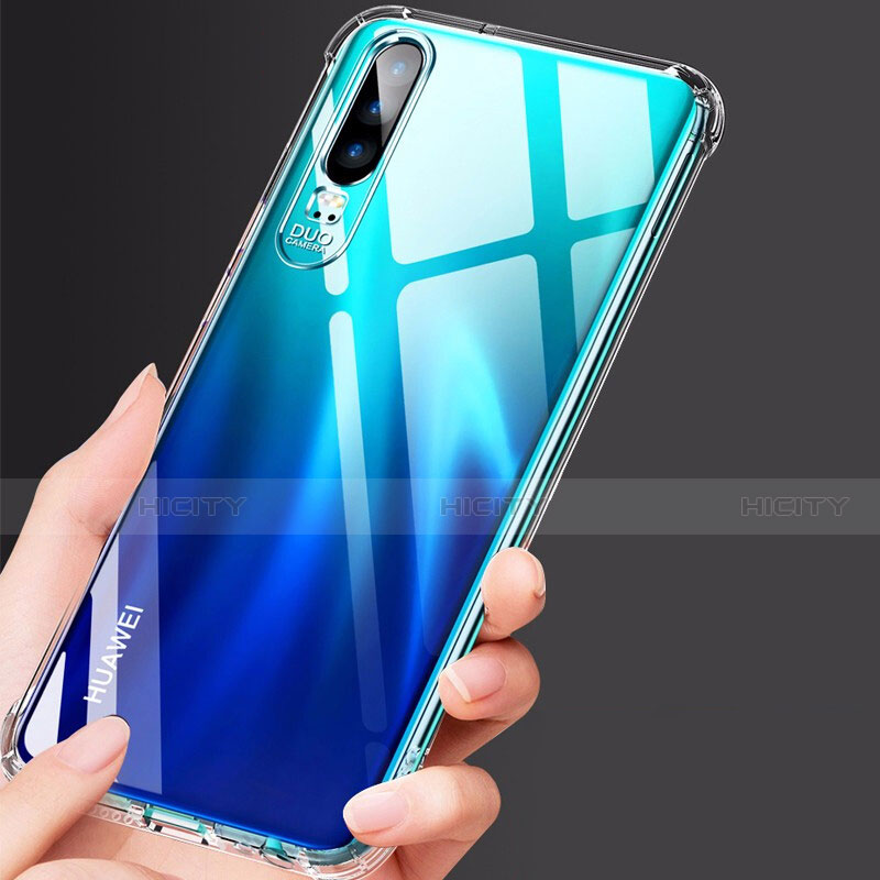 Funda Silicona Ultrafina Transparente K02 para Huawei P30 Claro