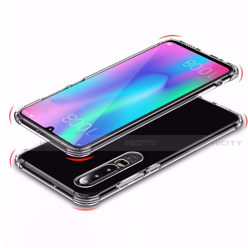 Funda Silicona Ultrafina Transparente K02 para Huawei P30 Claro