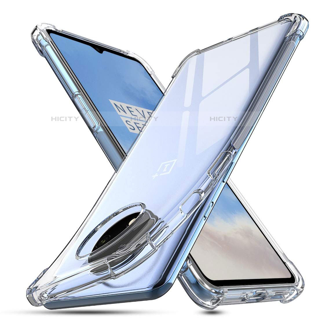 Funda Silicona Ultrafina Transparente K02 para OnePlus 7T Claro