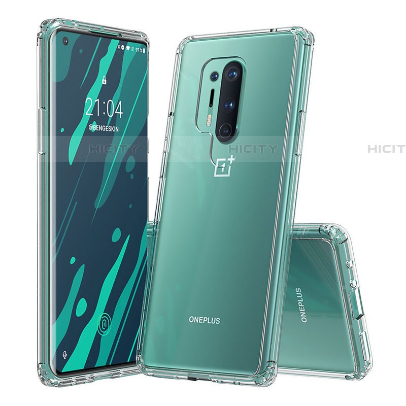 Funda Silicona Ultrafina Transparente K02 para OnePlus 8 Pro Claro