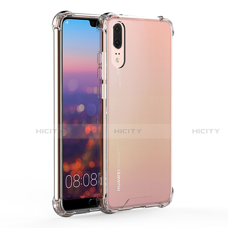 Funda Silicona Ultrafina Transparente K03 para Huawei P20 Claro