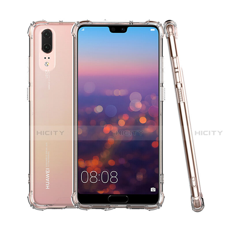 Funda Silicona Ultrafina Transparente K03 para Huawei P20 Claro