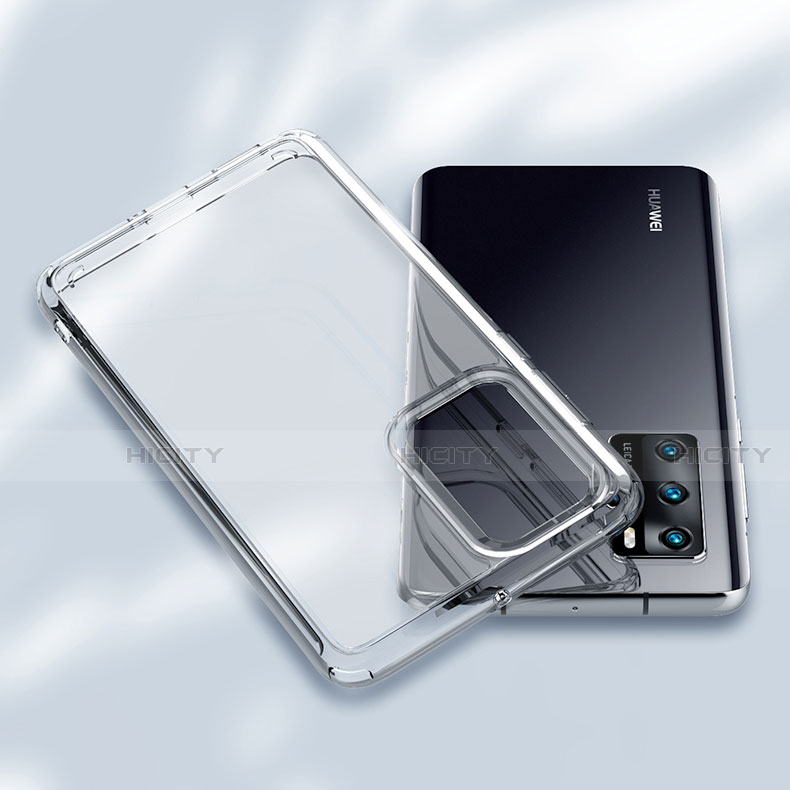 Funda Silicona Ultrafina Transparente K03 para Huawei P40 Claro