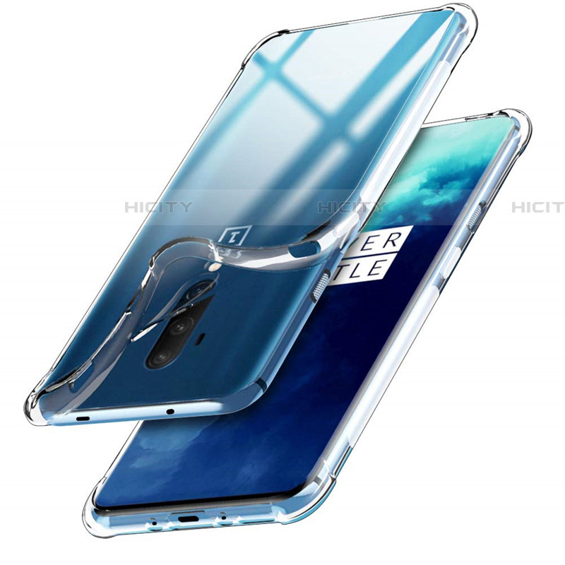 Funda Silicona Ultrafina Transparente K04 para OnePlus 7T Pro Claro