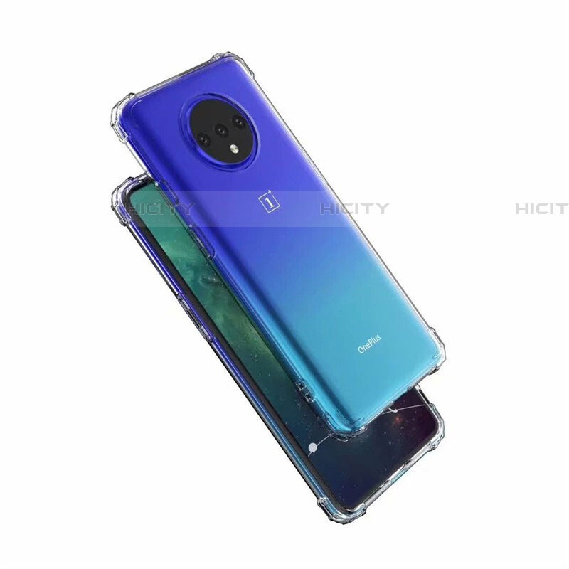 Funda Silicona Ultrafina Transparente K05 para OnePlus 7T Claro