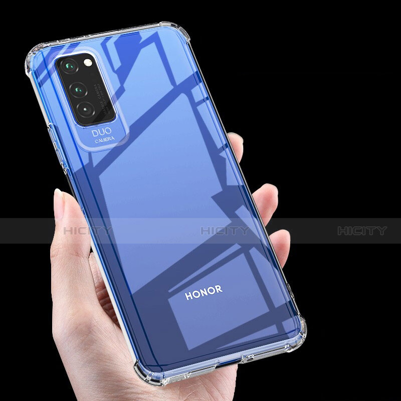 Funda Silicona Ultrafina Transparente K06 para Huawei Honor V30 5G Claro