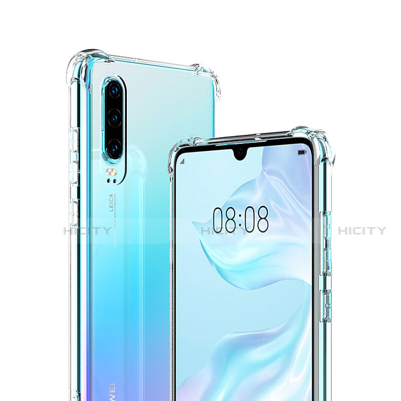 Funda Silicona Ultrafina Transparente K06 para Huawei P30 Claro