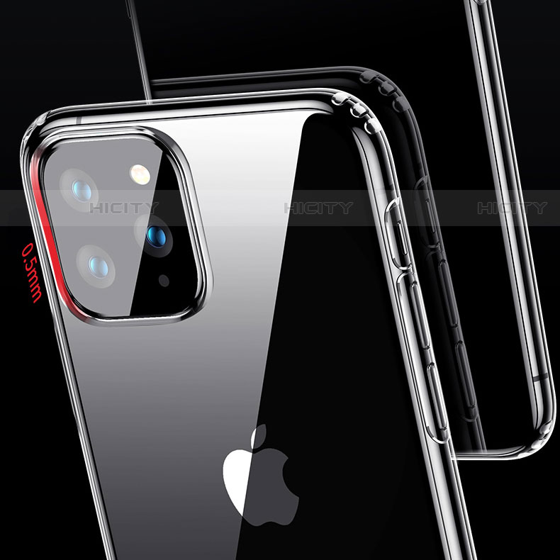 Funda Silicona Ultrafina Transparente para Apple iPhone 11 Pro Max Claro