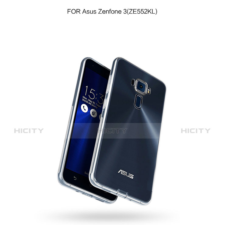 Funda Silicona Ultrafina Transparente para Asus Zenfone 3 ZE552KL Claro