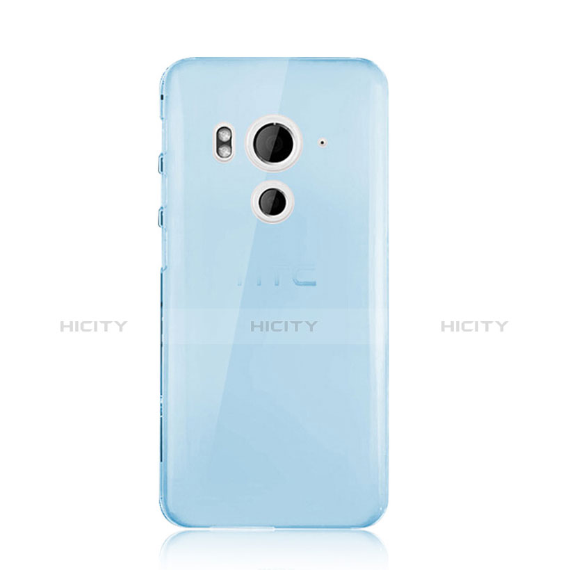 Funda Silicona Ultrafina Transparente para HTC Butterfly 3 Azul