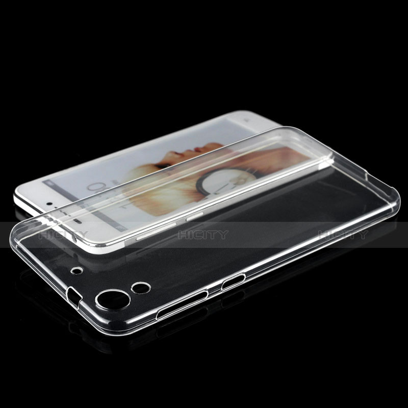 Funda Silicona Ultrafina Transparente para HTC Desire 728 728g Claro