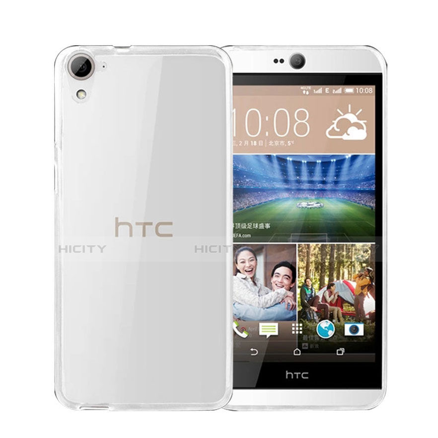 Funda Silicona Ultrafina Transparente para HTC Desire 826 826T 826W Claro