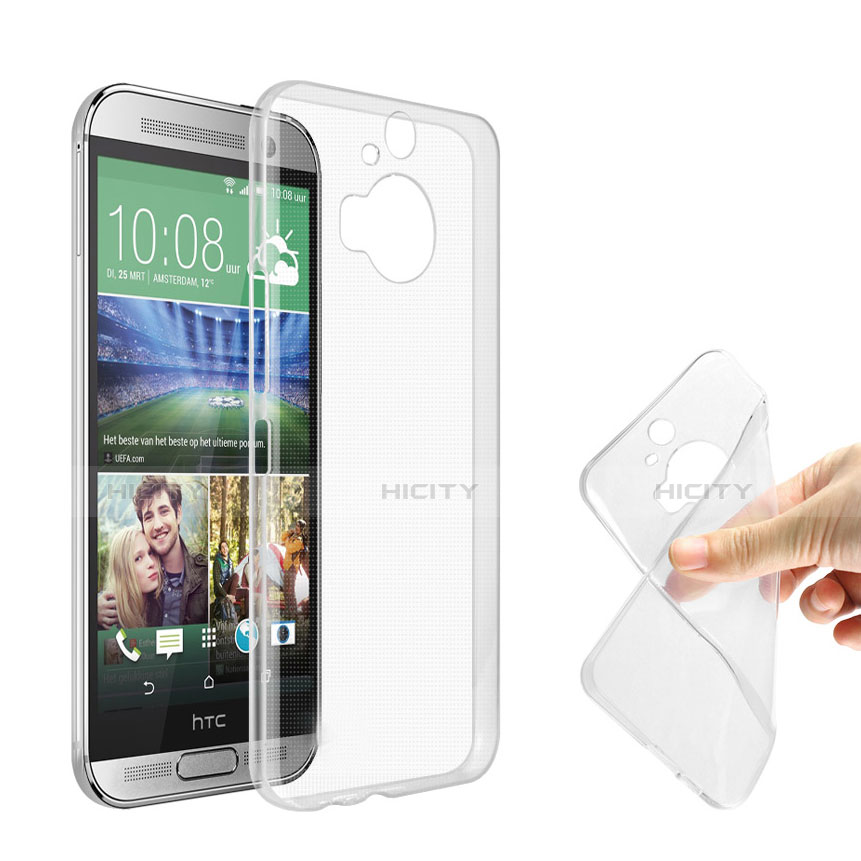 Funda Silicona Ultrafina Transparente para HTC One M9 Plus Claro