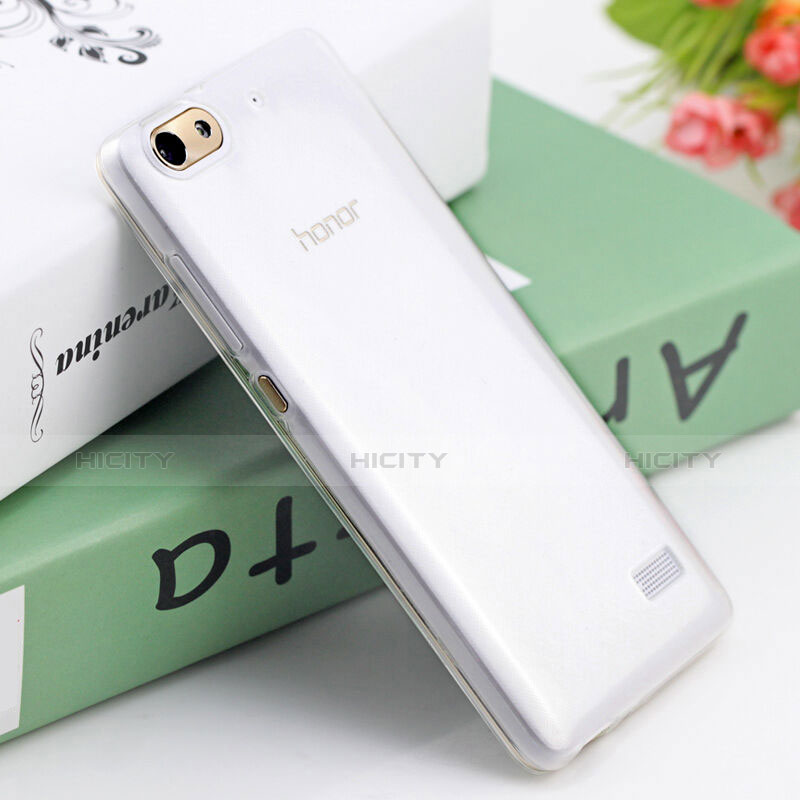 Funda Silicona Ultrafina Transparente para Huawei G Play Mini Claro