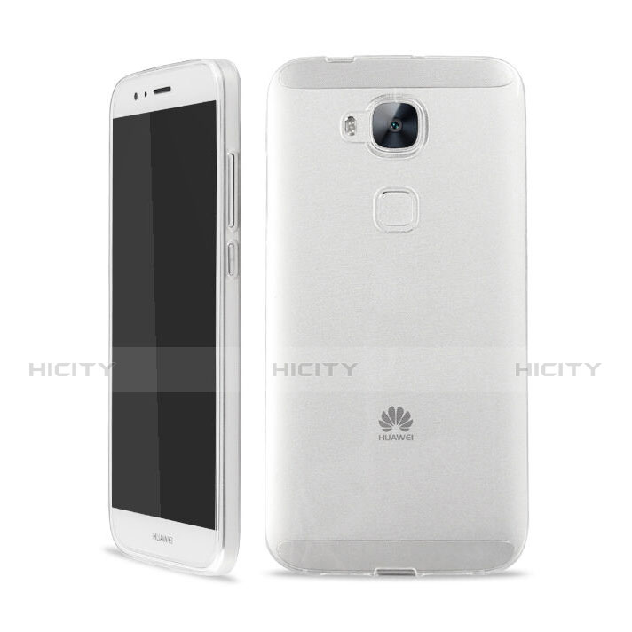 Funda Silicona Ultrafina Transparente para Huawei G7 Plus Blanco