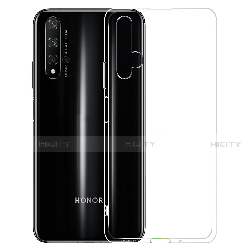 Funda Silicona Ultrafina Transparente para Huawei Honor 20 Claro